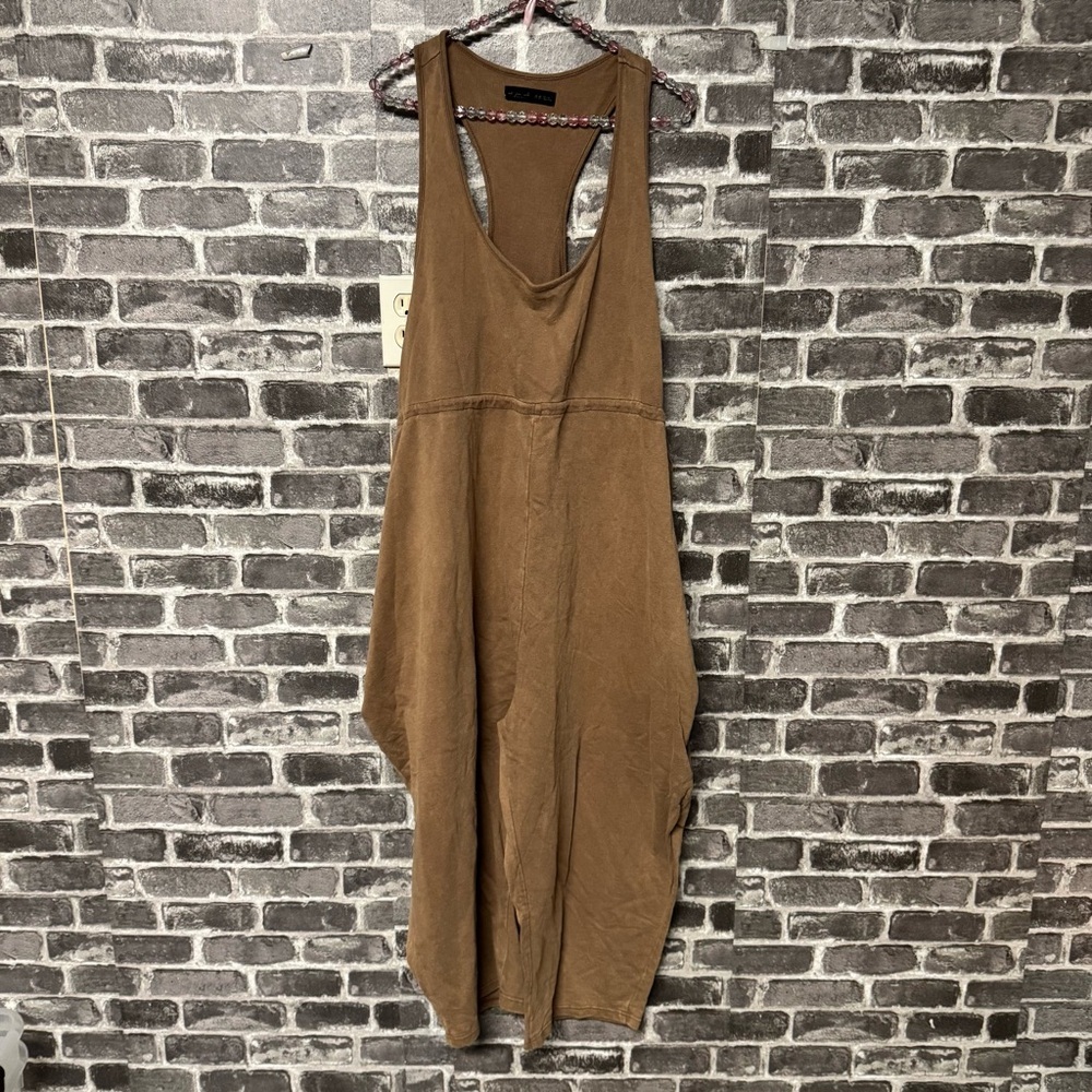 Urban Outfitters Out from Under jumpsuit tan baggy oversized one piece